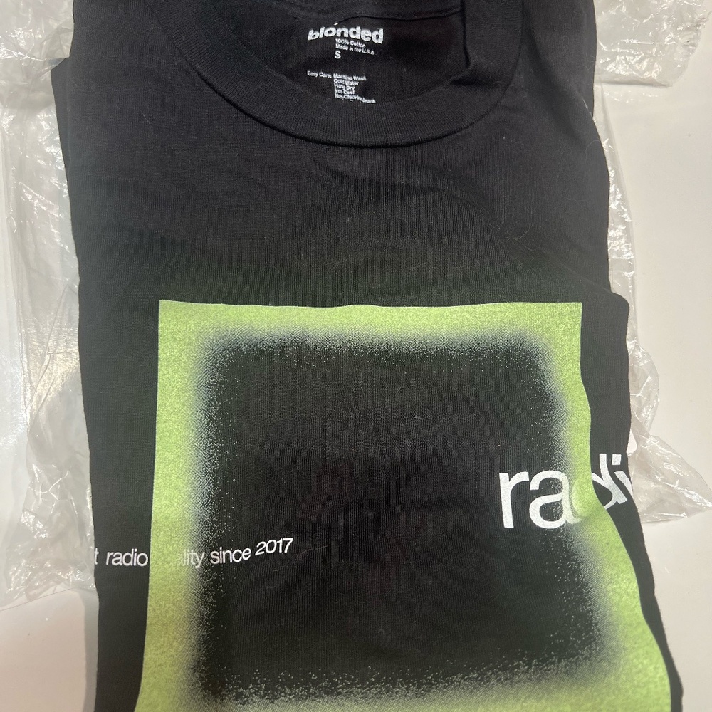 NEW Frank Ocean BLONDED GLOW BOX ENERGY TEE- S